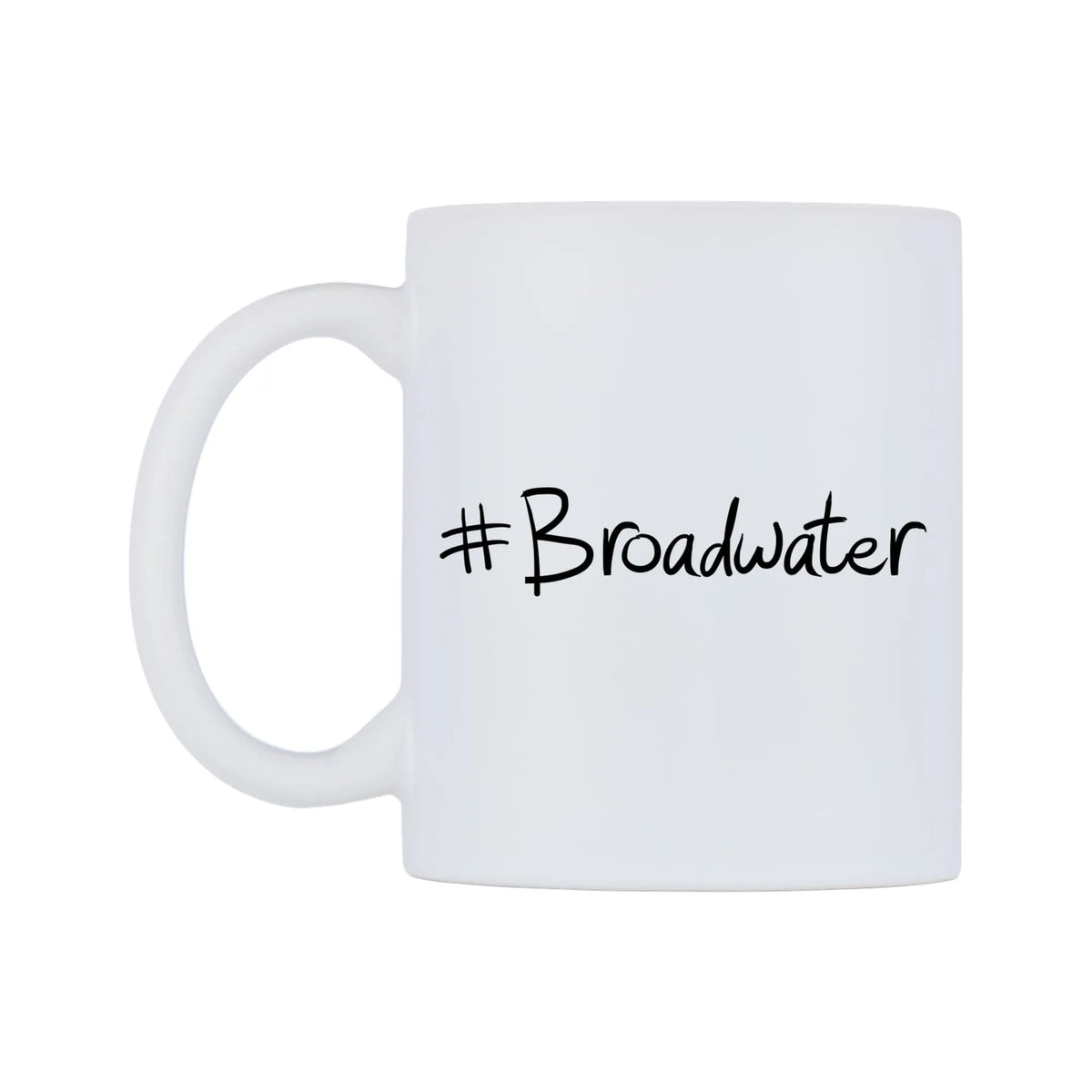 Broadwater Mug — mug, right side, on a white background