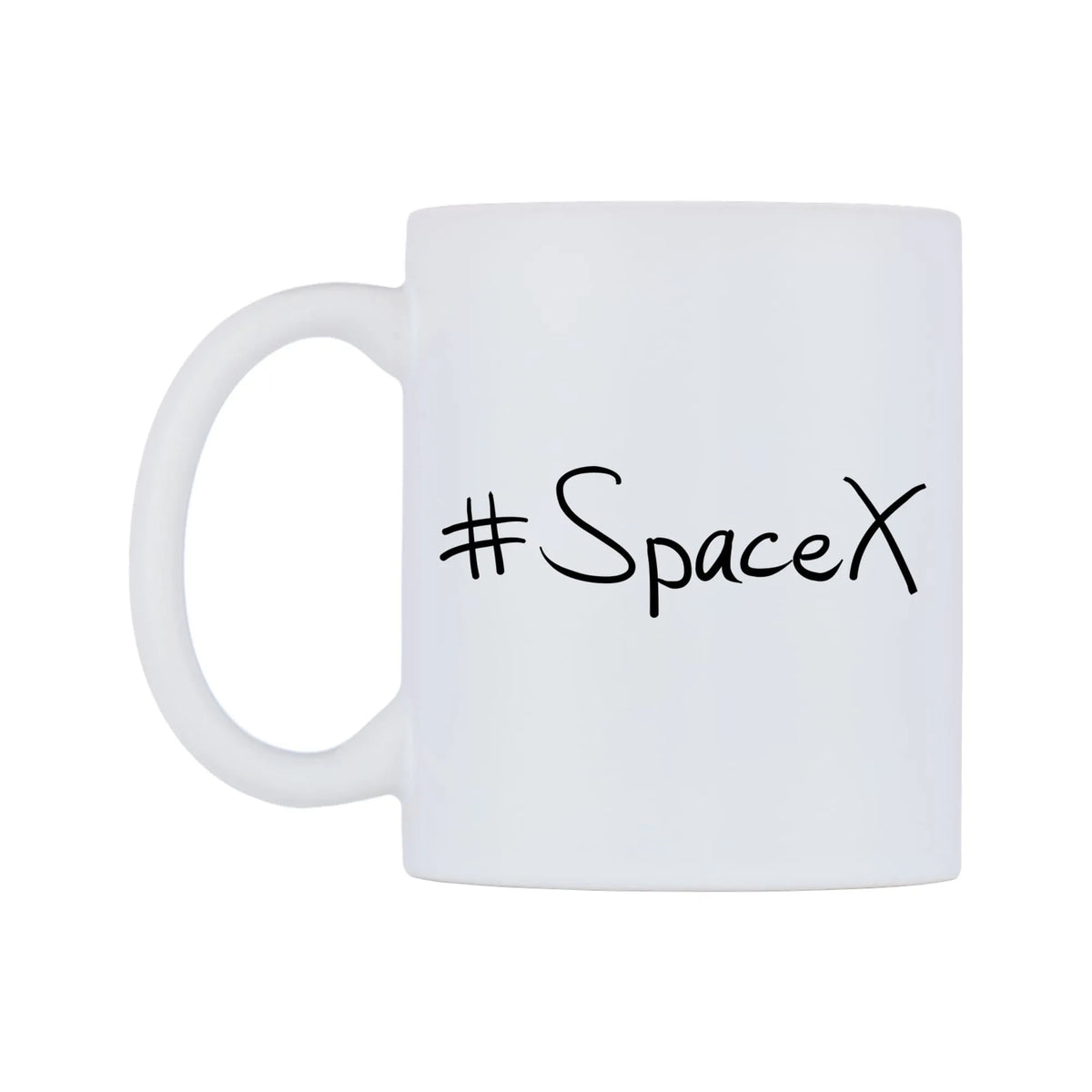 SpaceX Mug — mug, right side, on a white background