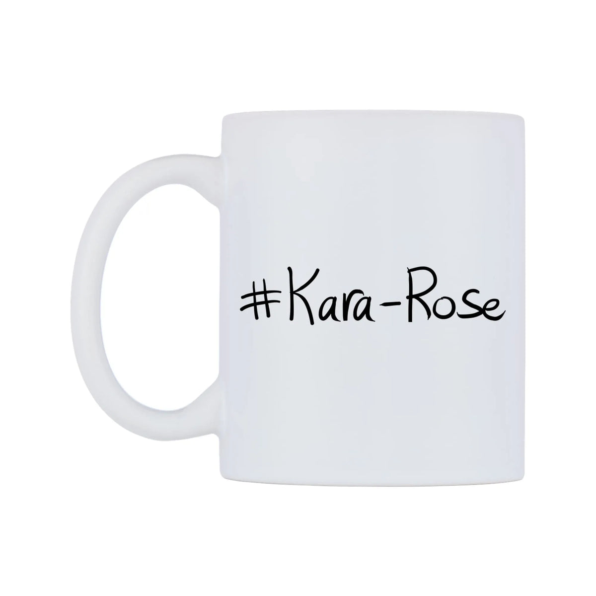 Kara-Rose Mug — mug, right side, on a white background