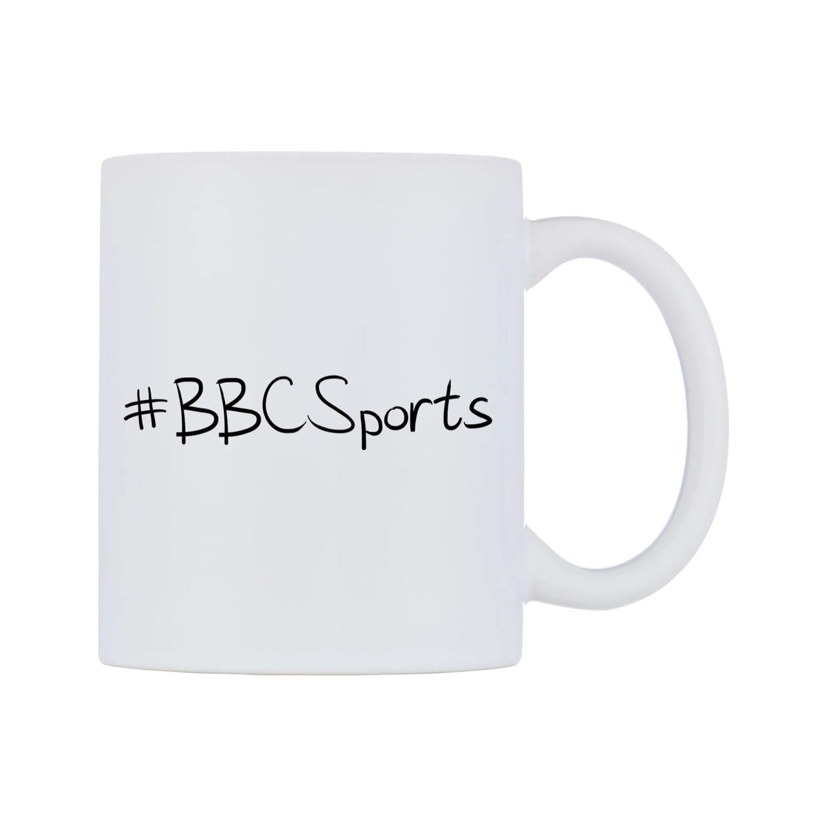 BBCSports Mug — mug, left side, on a white background