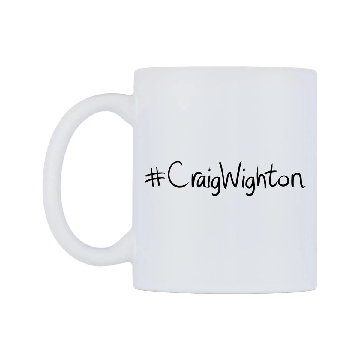 CraigWighton Mug — mug, right side, on a white background