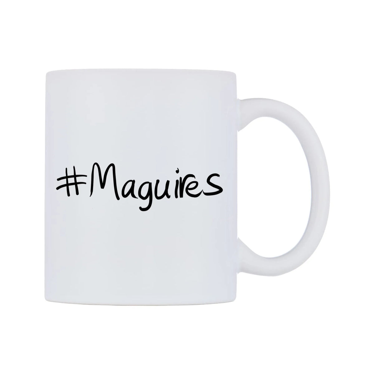 Maguires Mug — mug, left side, on a white background