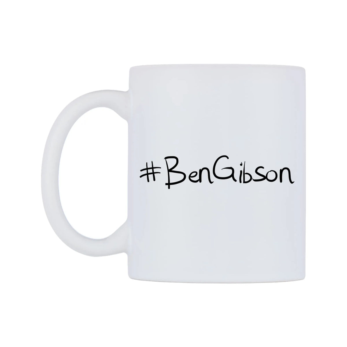 BenGibson Mug — mug, right side, on a white background