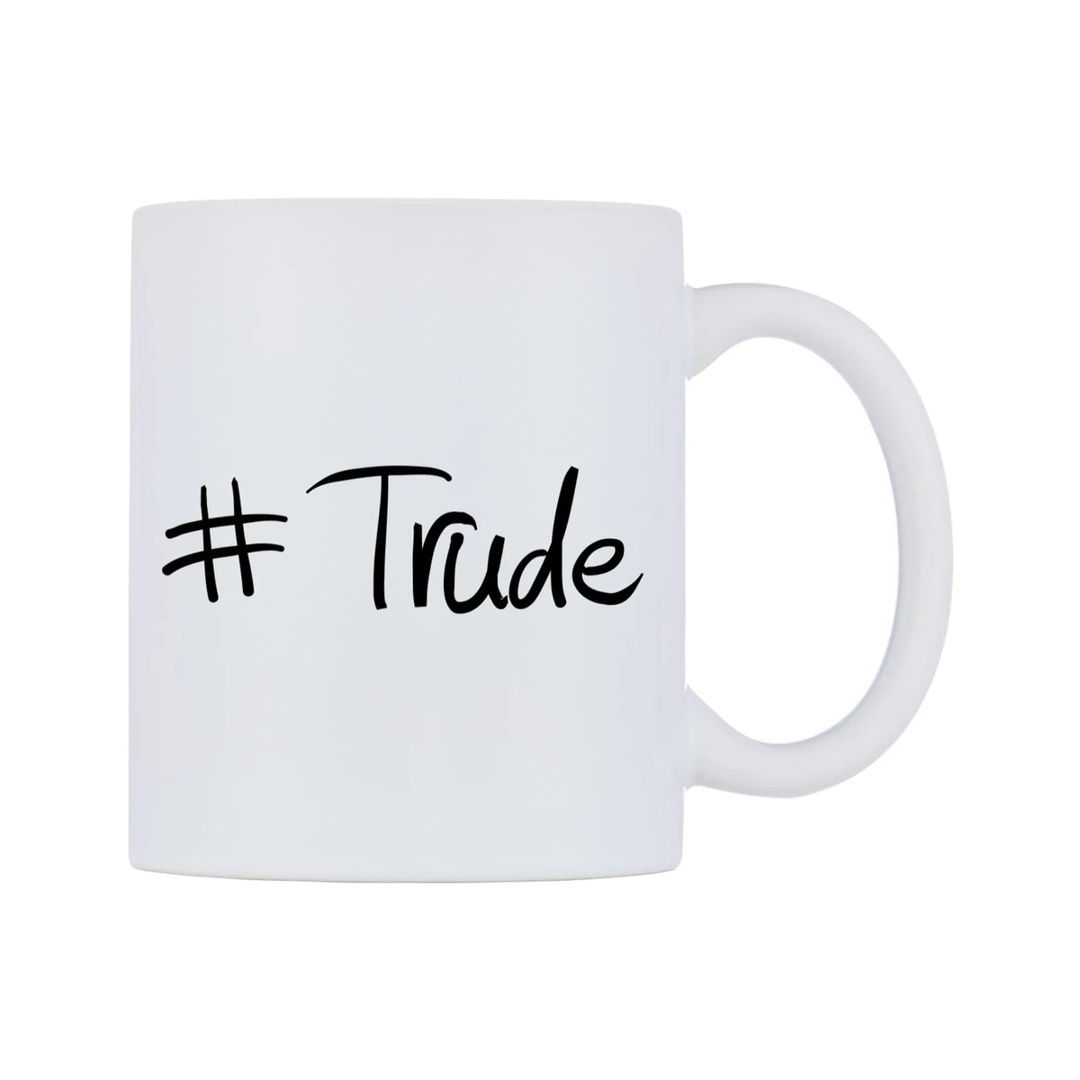 Trude Mug — mug, left side, on a white background