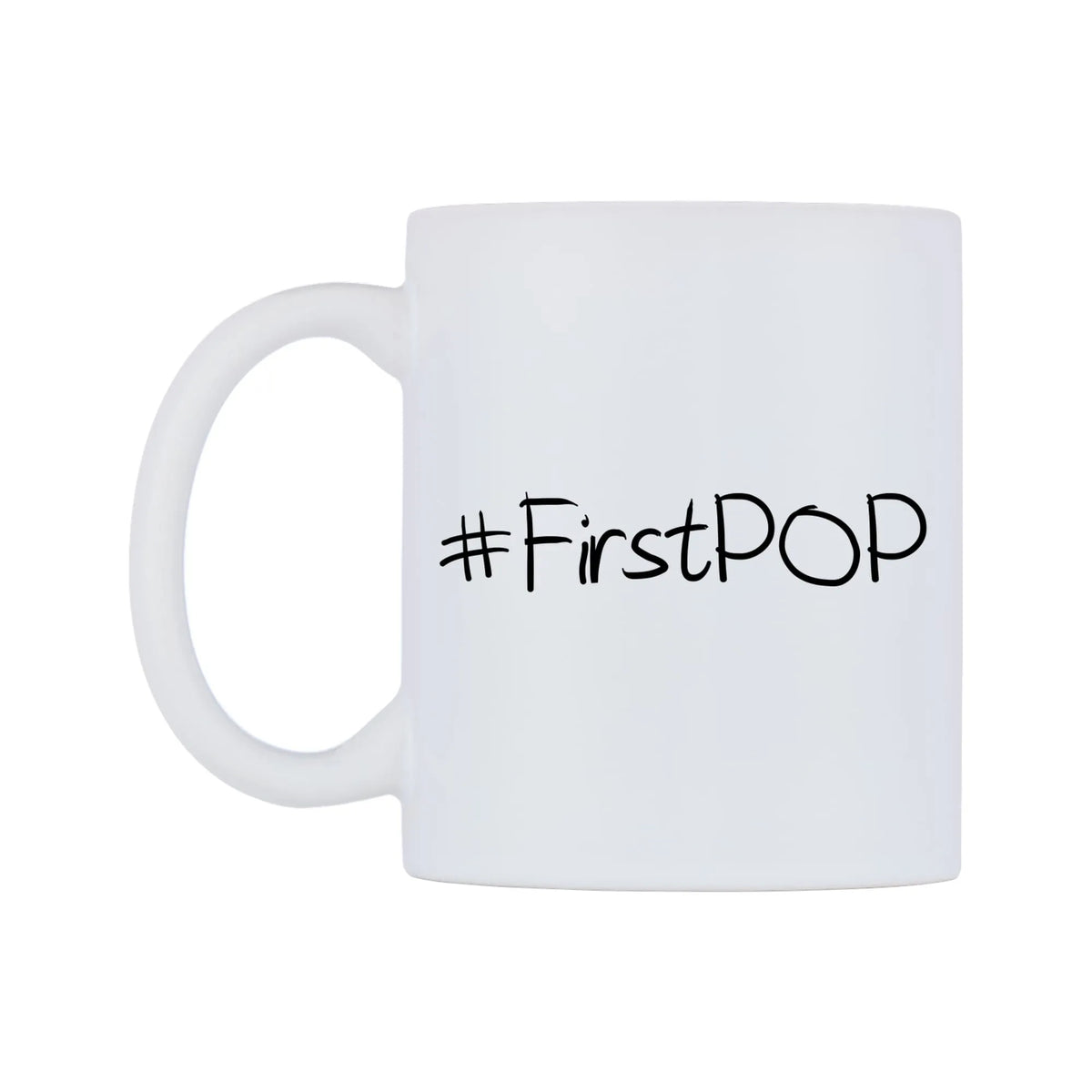 FirstPOP Mug — mug, right side, on a white background