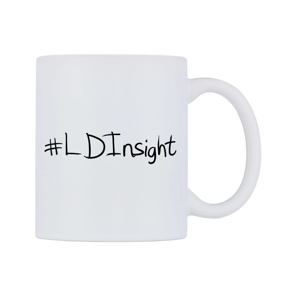 LDInsight Mug — mug, left side, on a white background