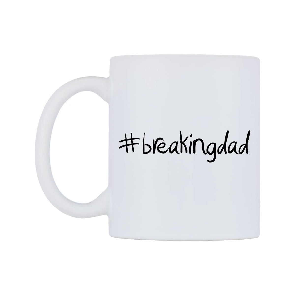 breakingdad Mug — mug, right side, on a white background