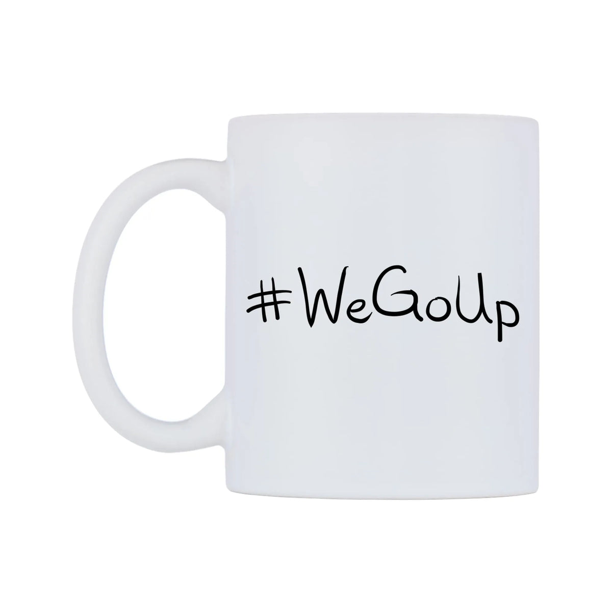 WeGoUp Mug — mug, right side, on a white background