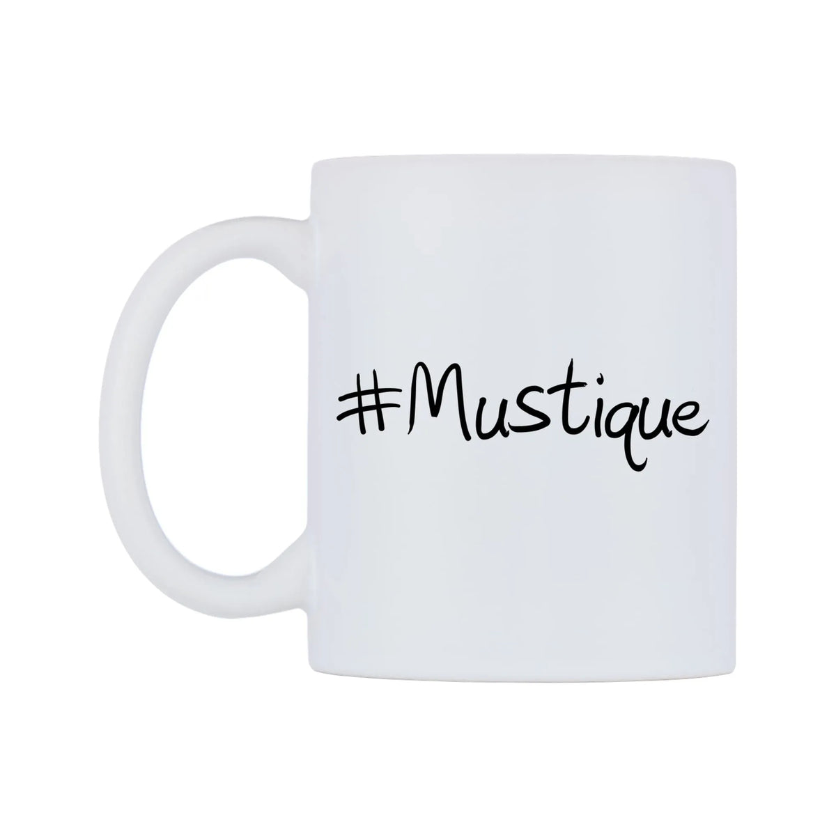 Mustique Mug — mug, right side, on a white background