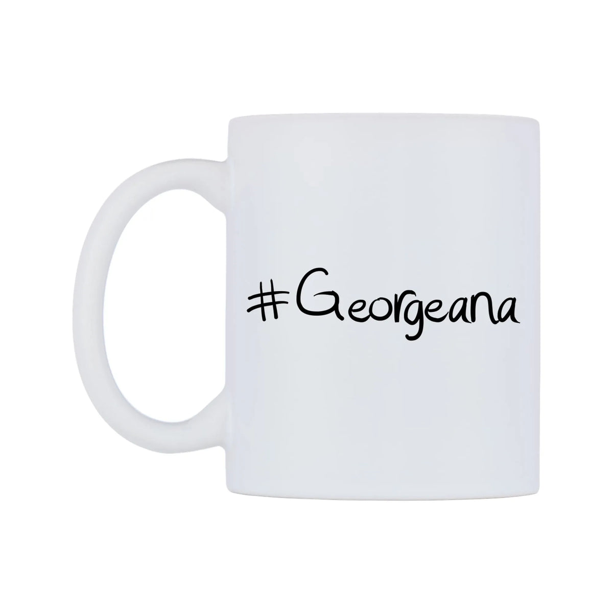 Georgeana Mug — mug, right side, on a white background