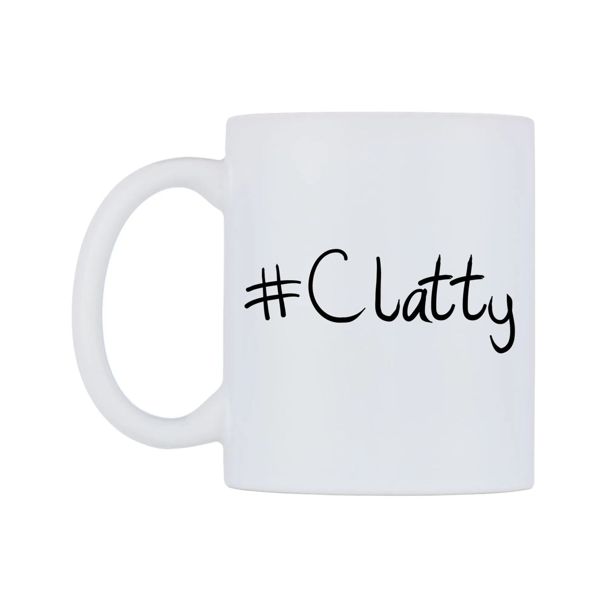 Clatty Mug — mug, right side, on a white background