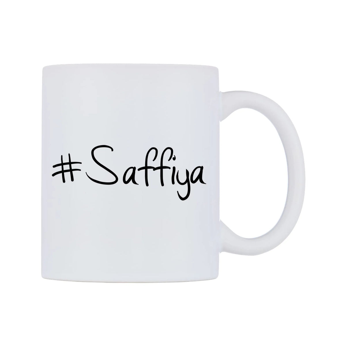 Saffiya Mug — mug, left side, on a white background