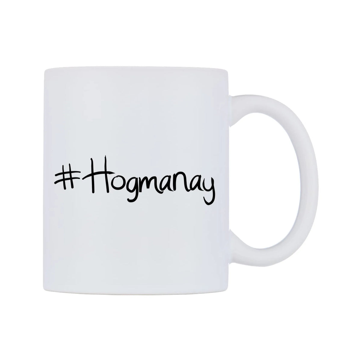 Hogmanay Mug — mug, left side, on a white background