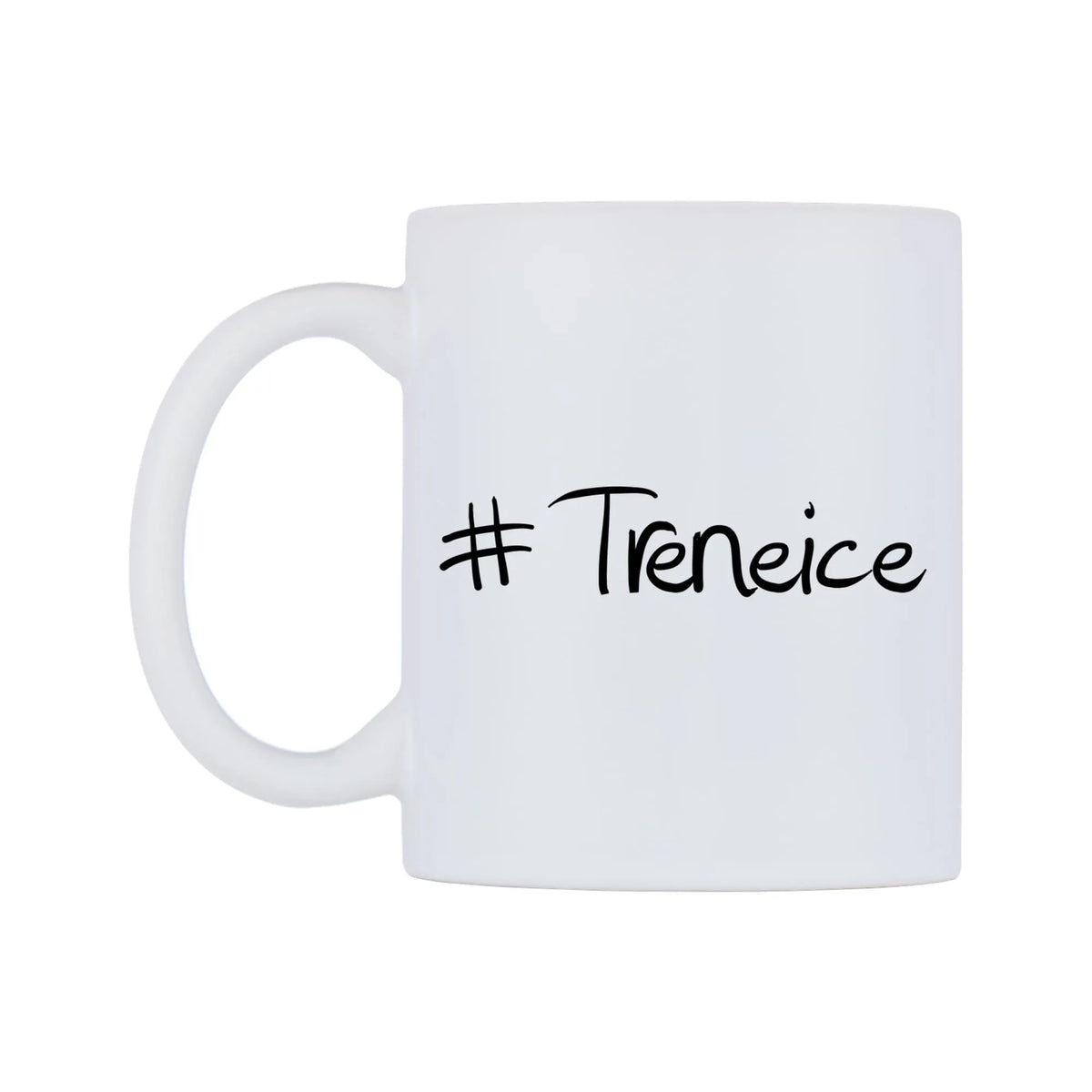 Treneice Mug — mug, right side, on a white background