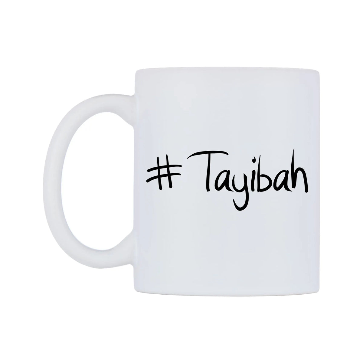 Tayibah Mug — mug, right side, on a white background