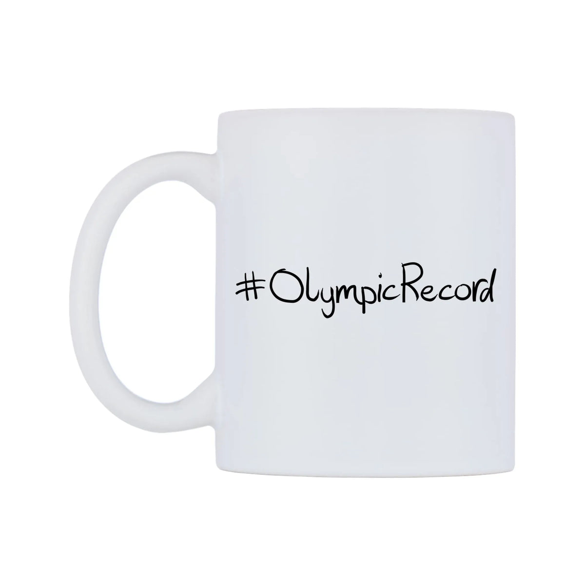 OlympicRecord Mug — mug, right side, on a white background