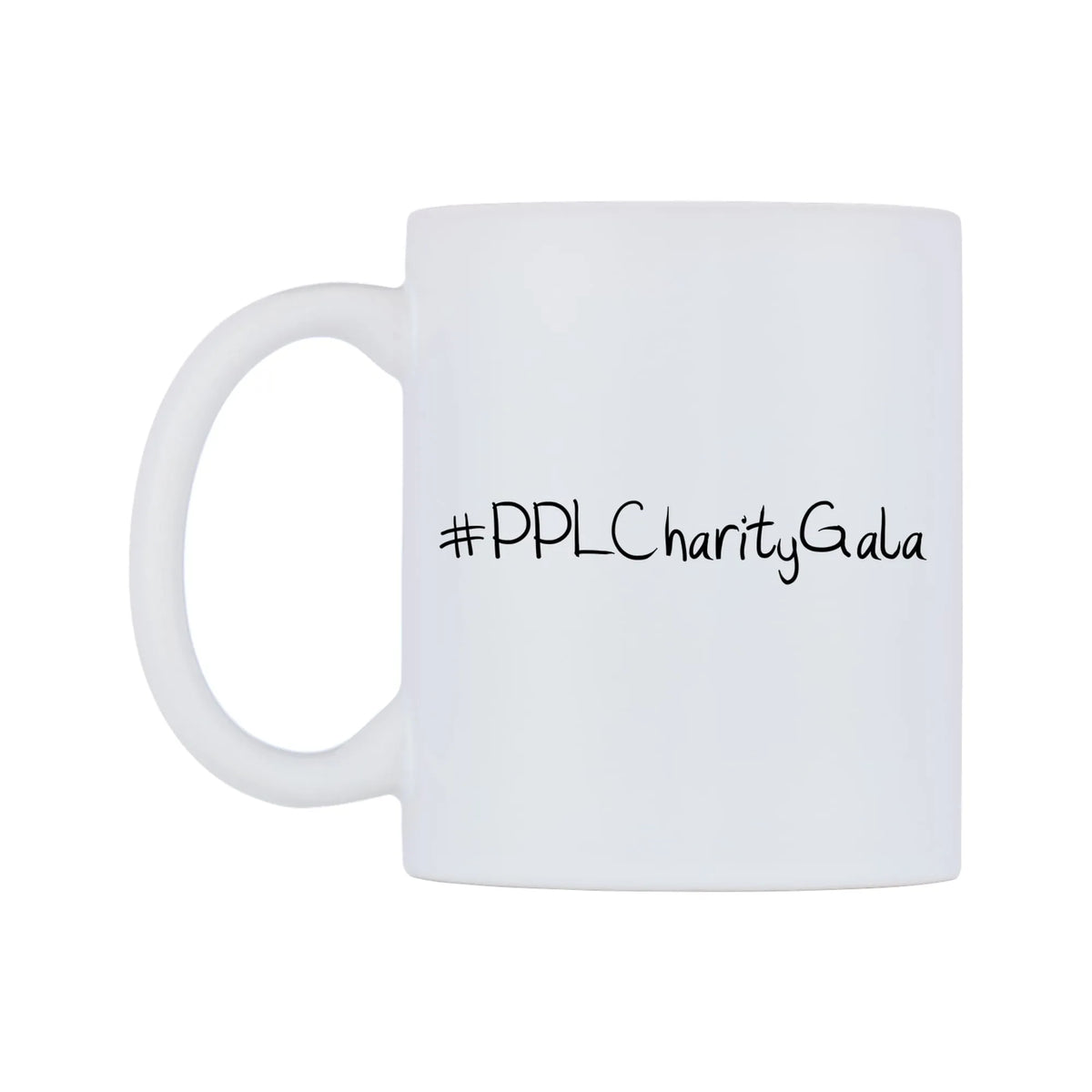 PPLCharityGala Mug — mug, right side, on a white background