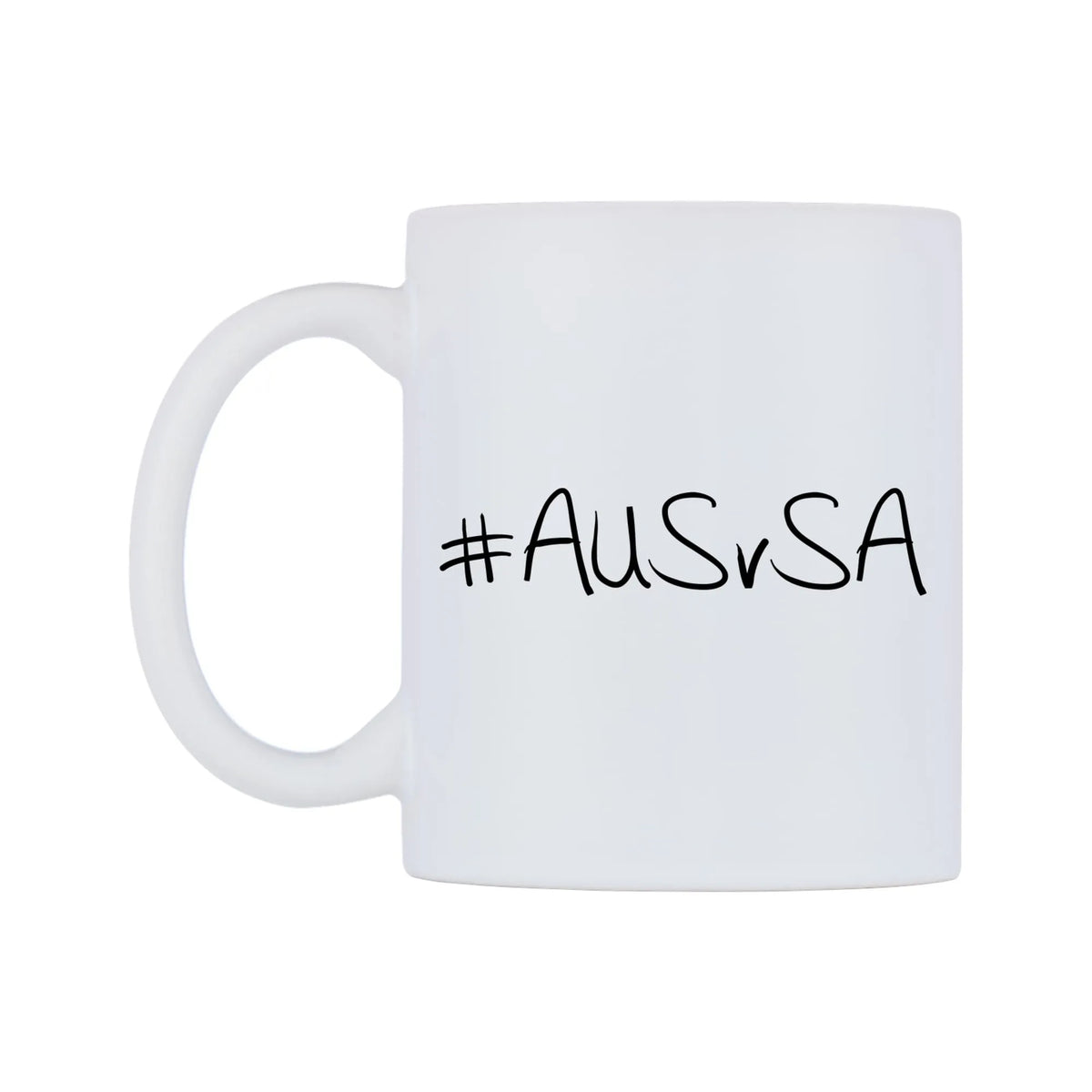 AUSvSA Mug — mug, right side, on a white background