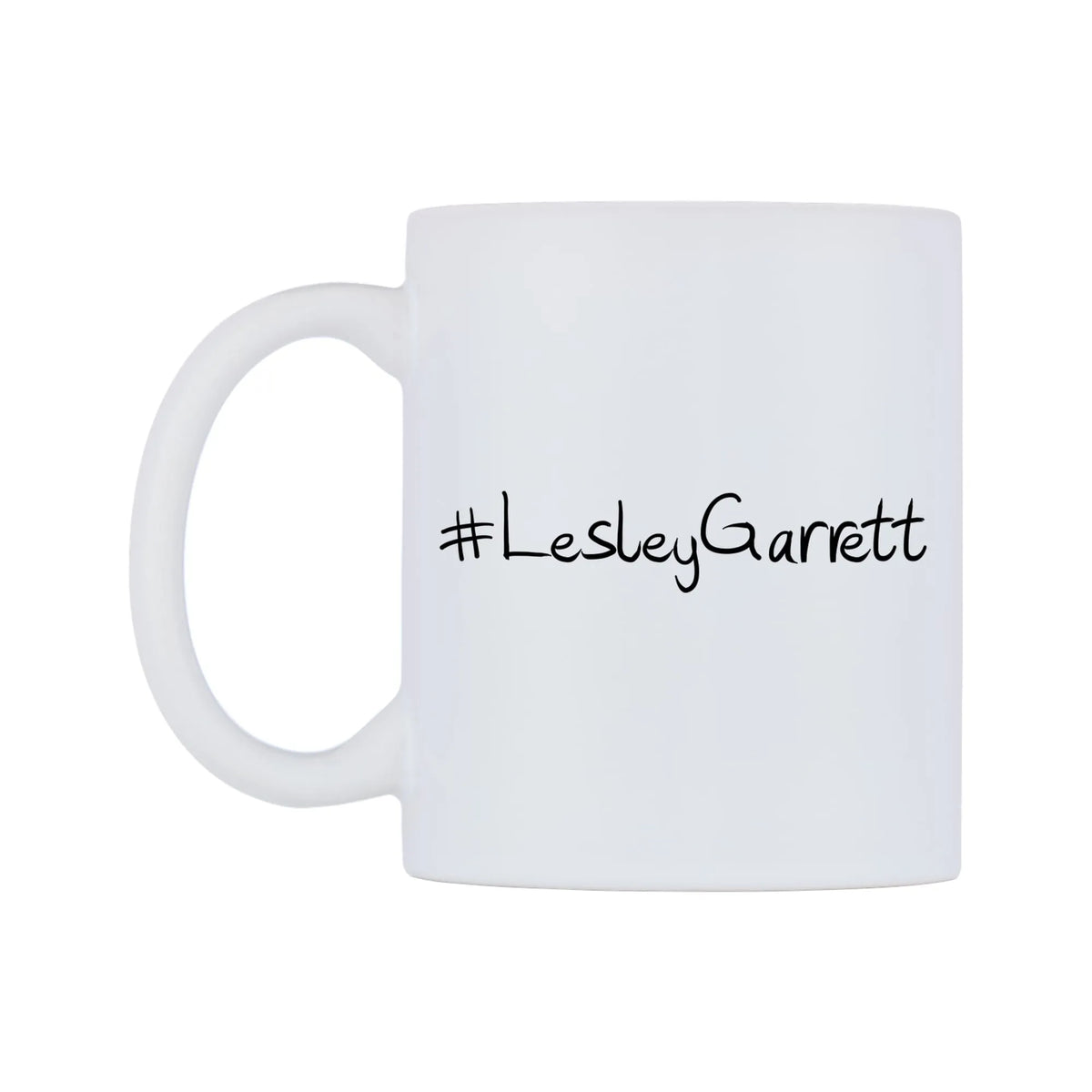 LesleyGarrett Mug — mug, right side, on a white background