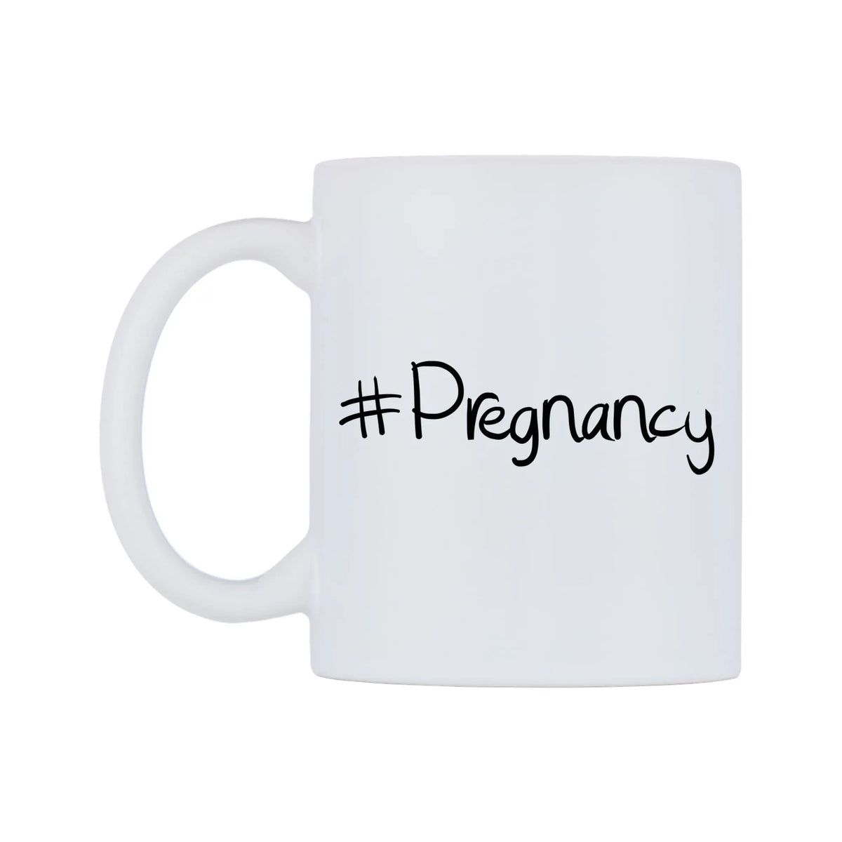 Pregnancy Mug — mug, right side, on a white background
