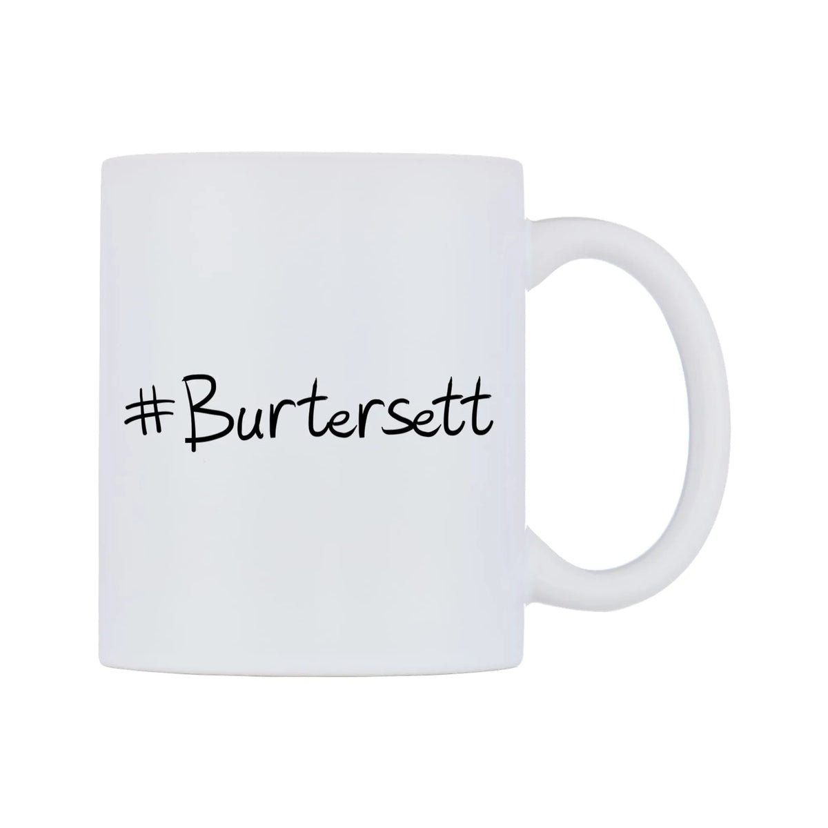 Burtersett Mug — mug, left side, on a white background
