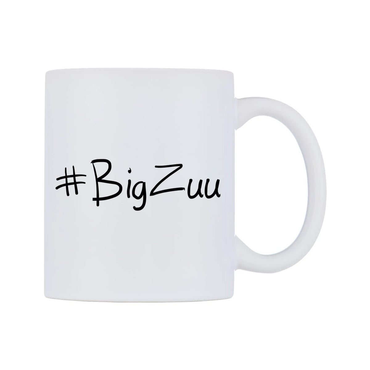 BigZuu Mug — mug, left side, on a white background