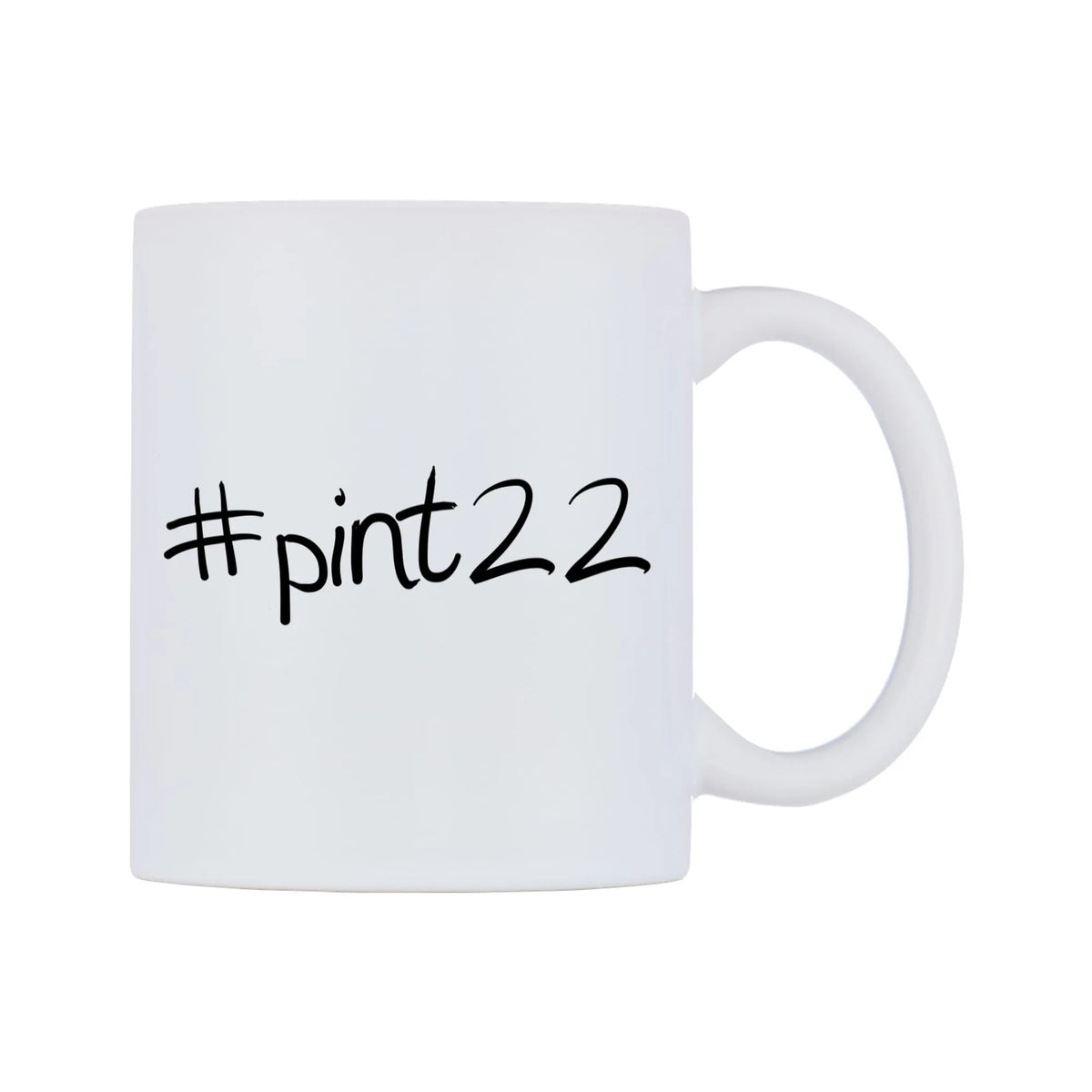 pint22 Mug — mug, left side, on a white background