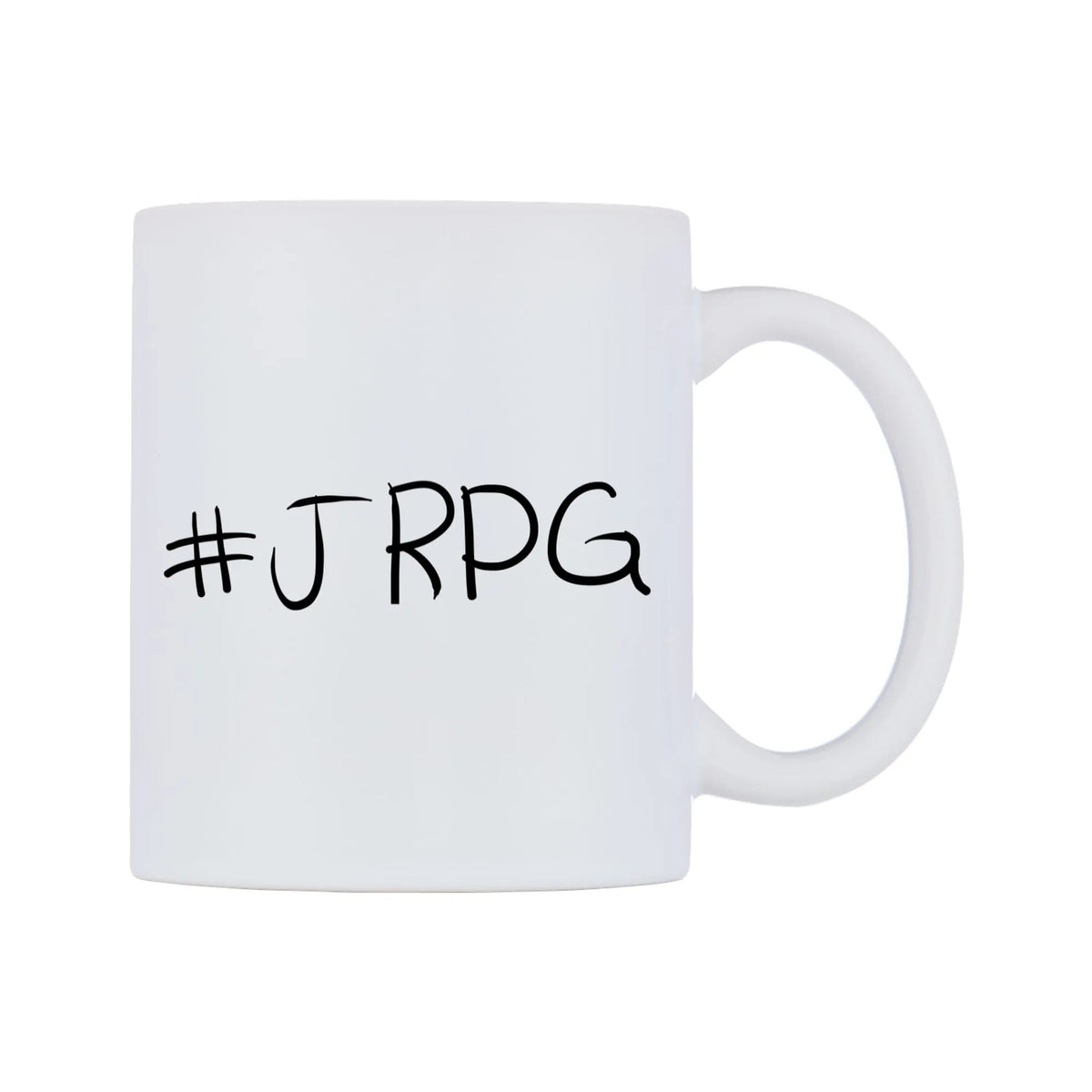 JRPG Mug — mug, left side, on a white background