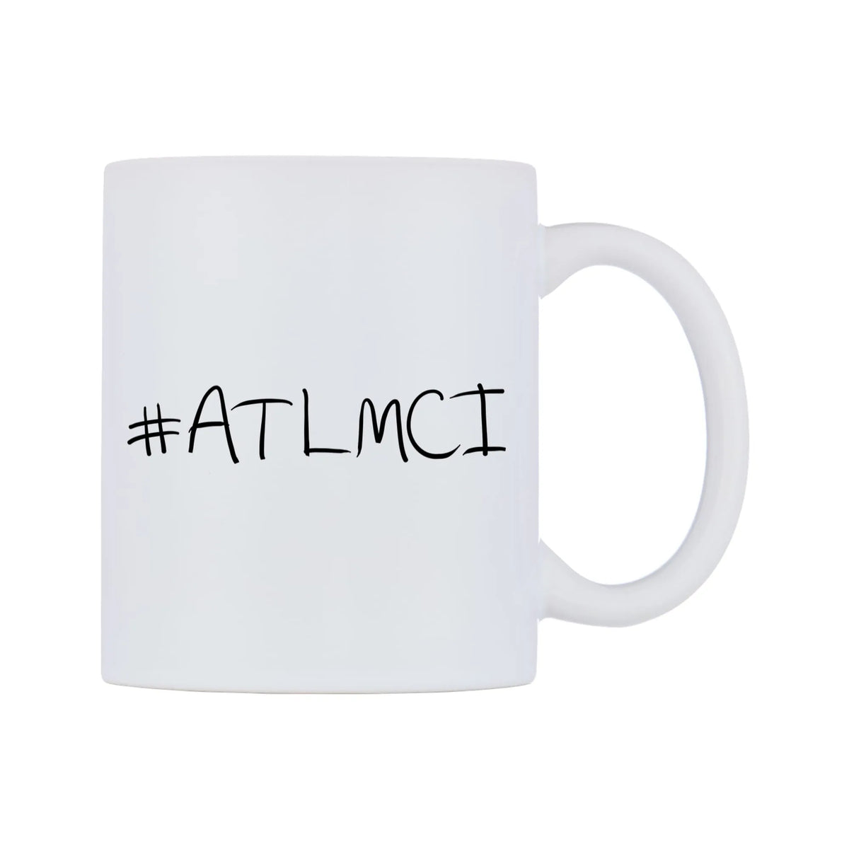 ATLMCI Mug — mug, left side, on a white background