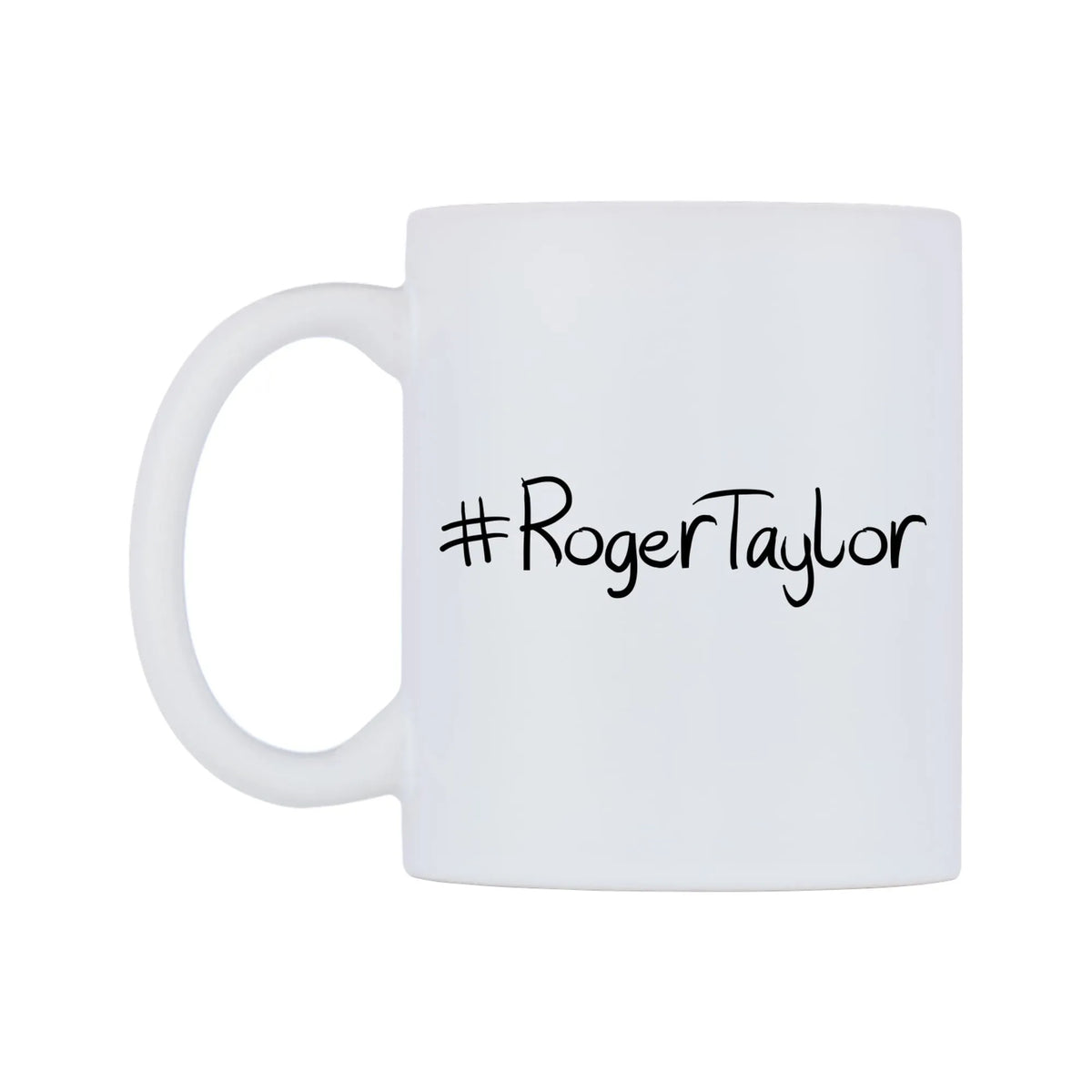 RogerTaylor Mug — mug, right side, on a white background