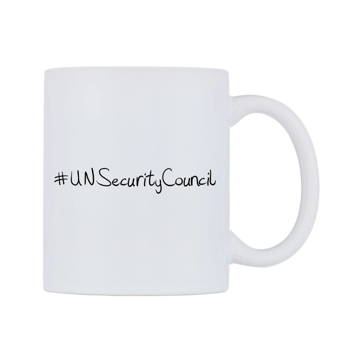 UNSecurityCouncil Mug — mug, left side, on a white background