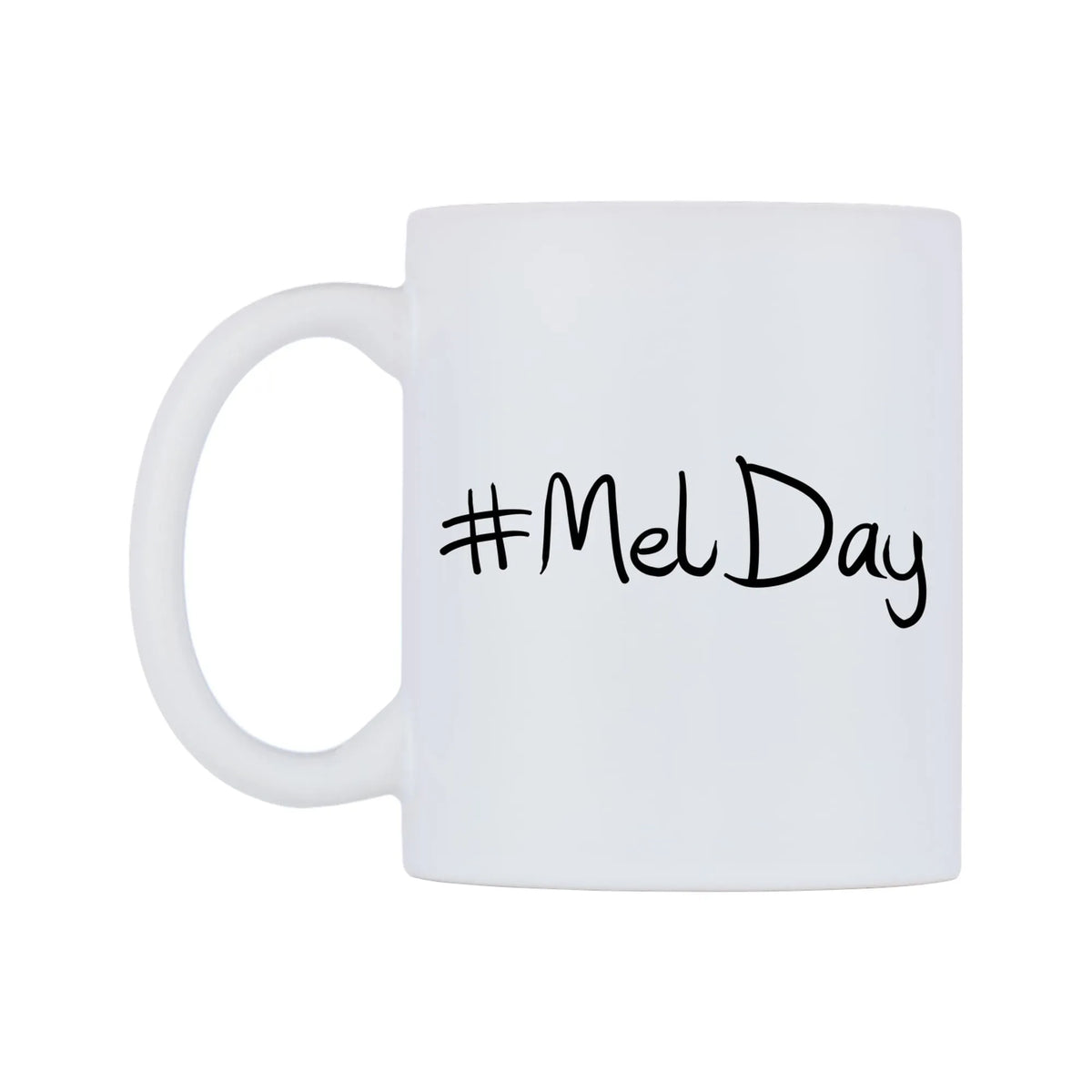 MelDay Mug — mug, right side, on a white background