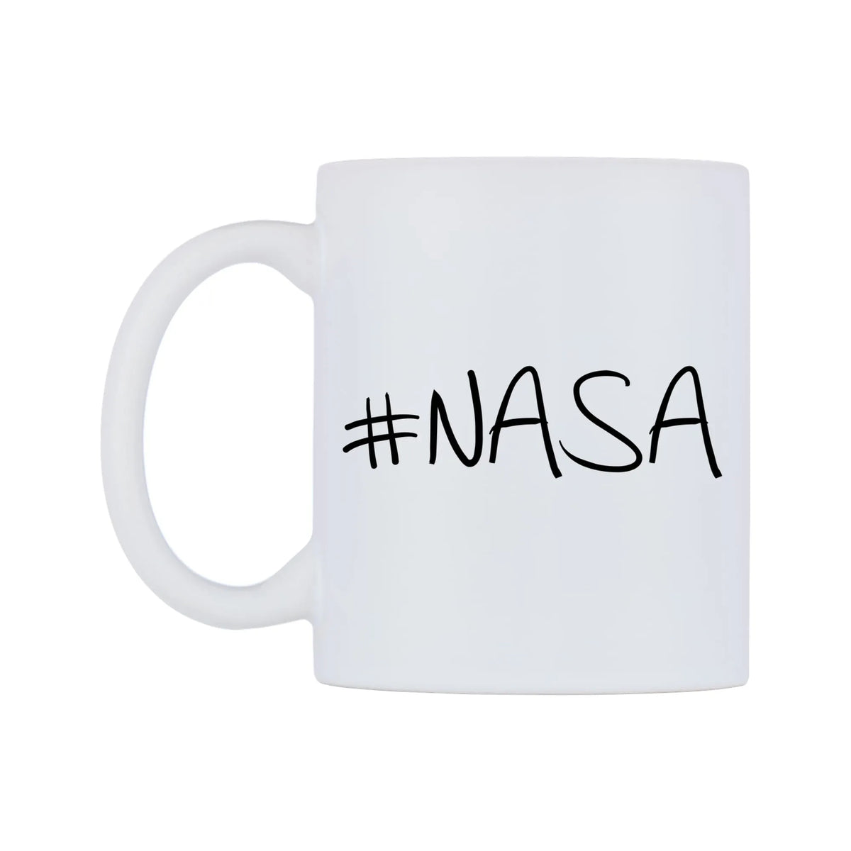 NASA Mug — mug, right side, on a white background