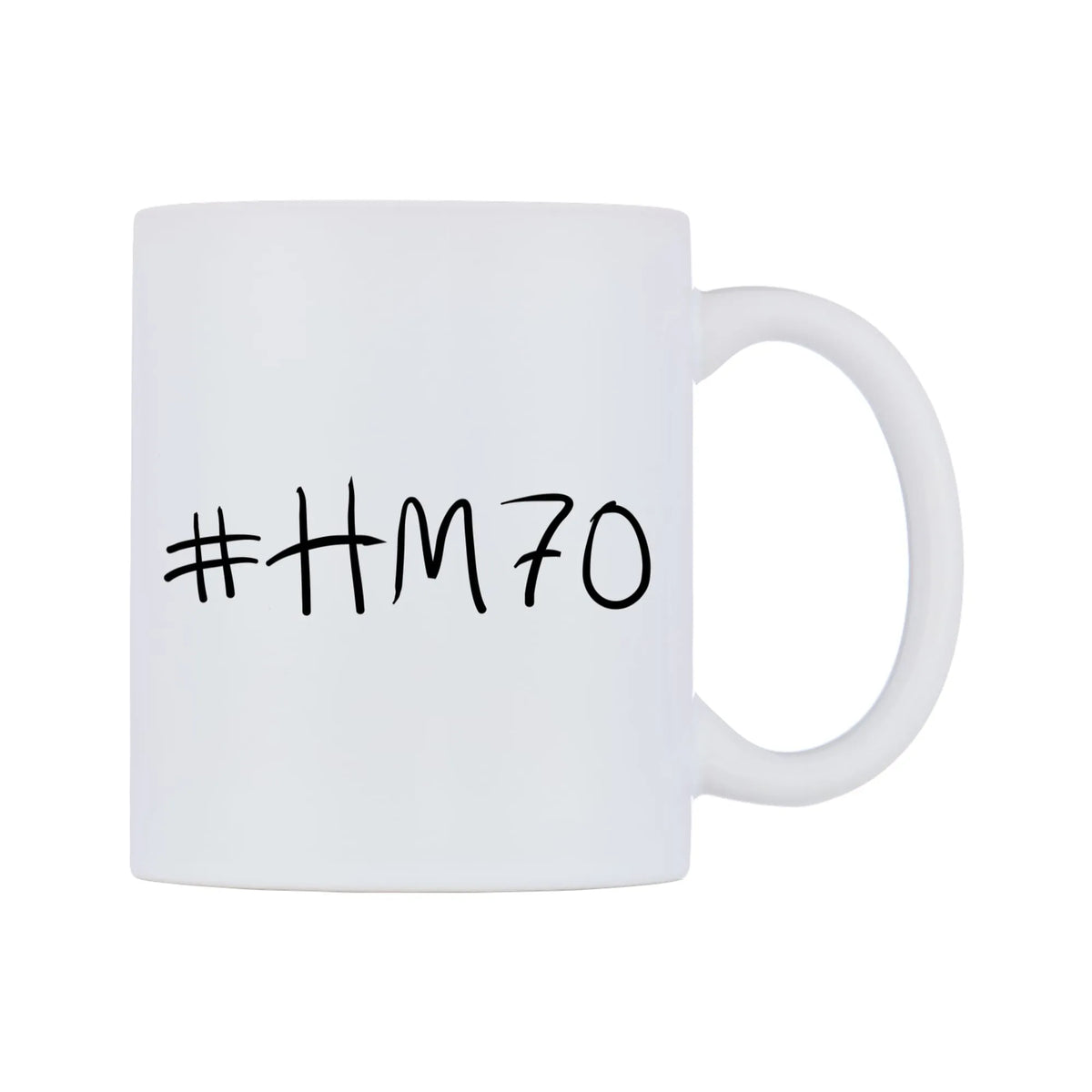 HM70 Mug — mug, left side, on a white background
