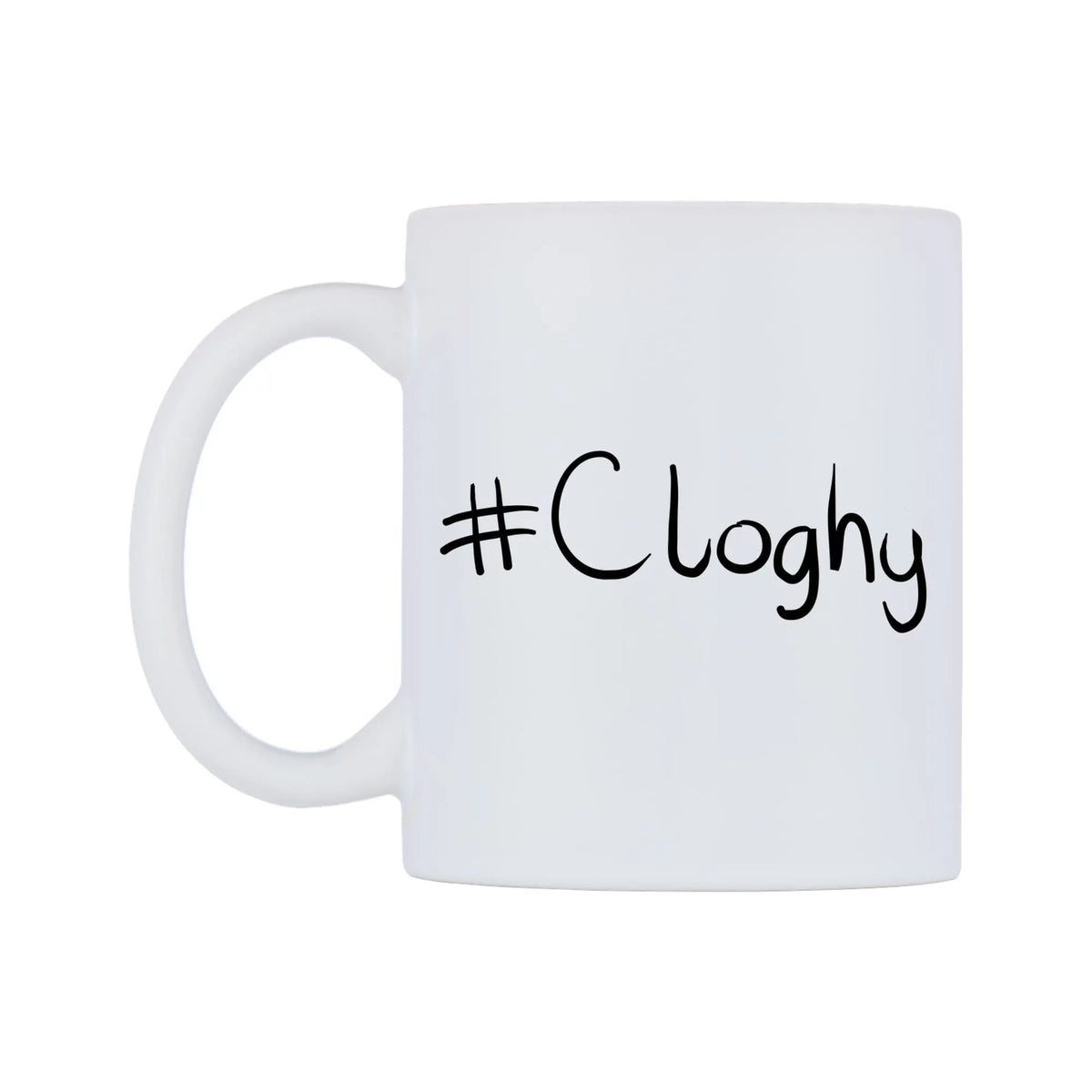 Cloghy Mug — mug, right side, on a white background