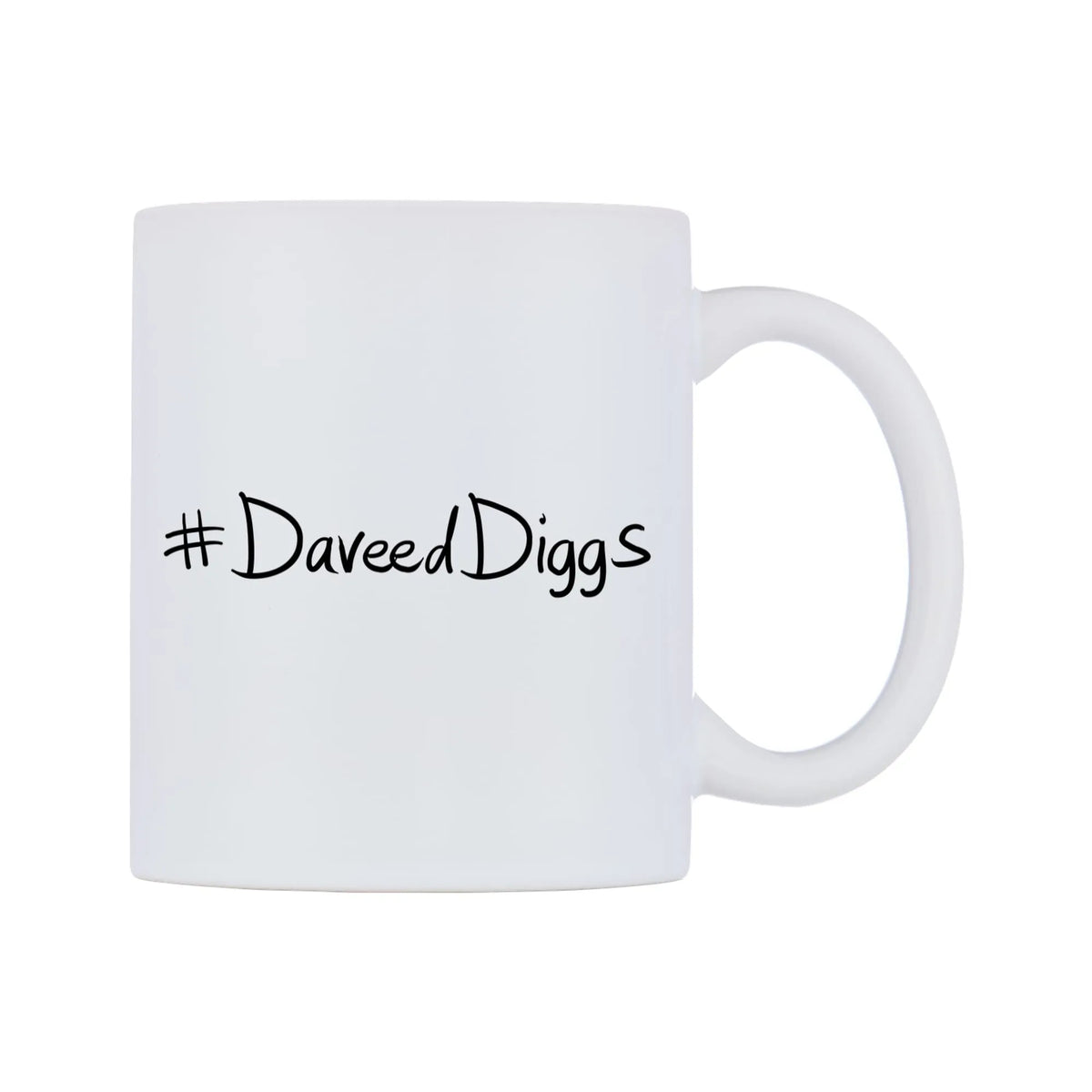DaveedDiggs Mug — mug, left side, on a white background