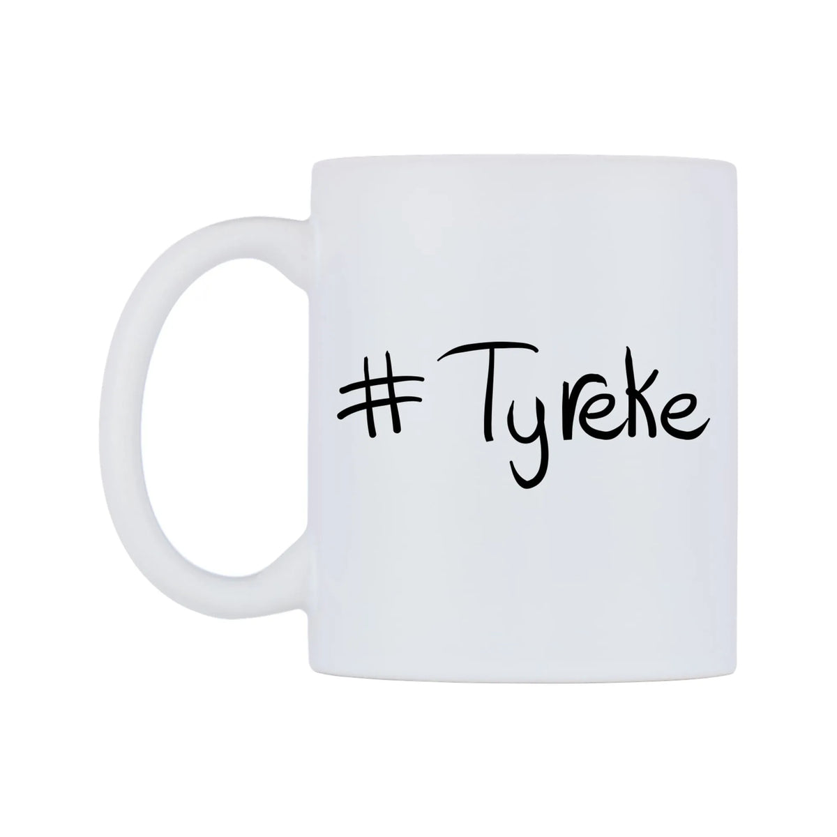 Tyreke Mug — mug, right side, on a white background