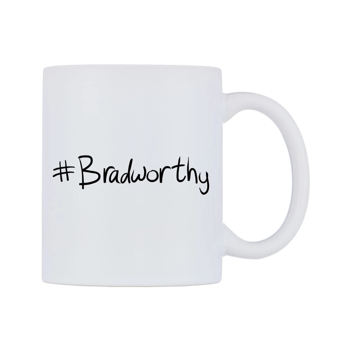 Bradworthy Mug — mug, left side, on a white background