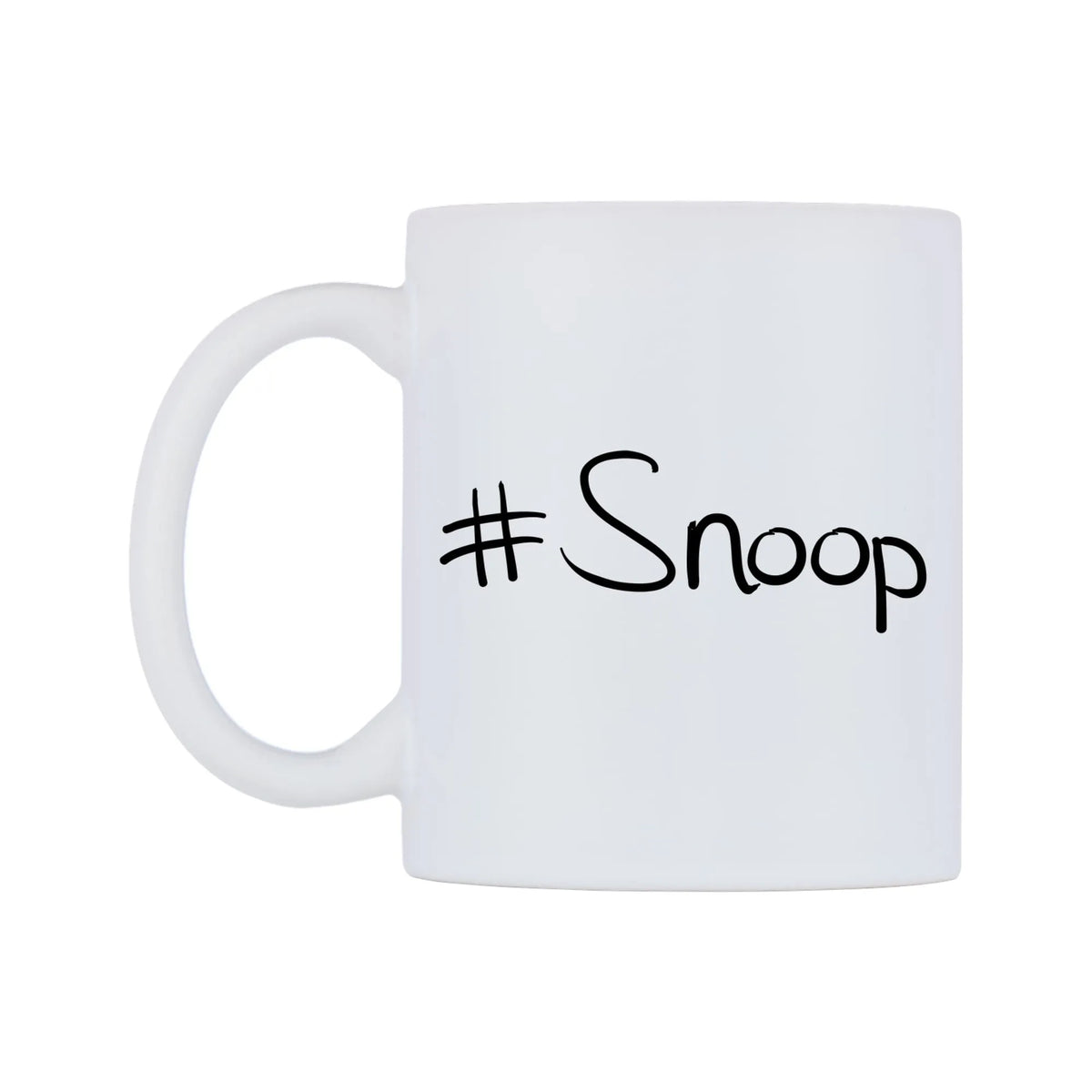 Snoop Mug — mug, right side, on a white background
