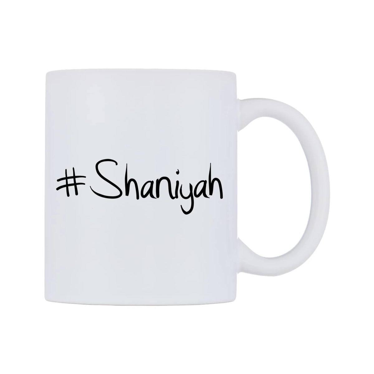 Shaniyah Mug — mug, left side, on a white background