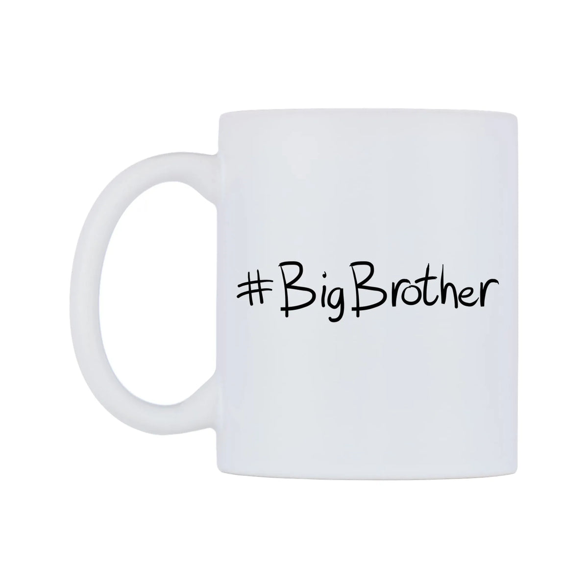 BigBrother Mug — mug, right side, on a white background