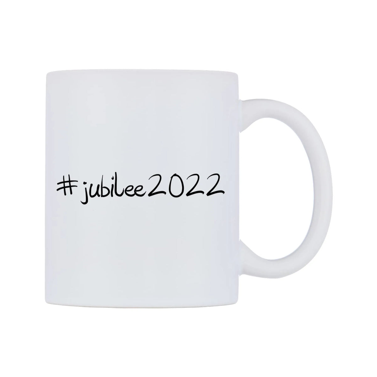 jubilee2022 Mug — mug, left side, on a white background