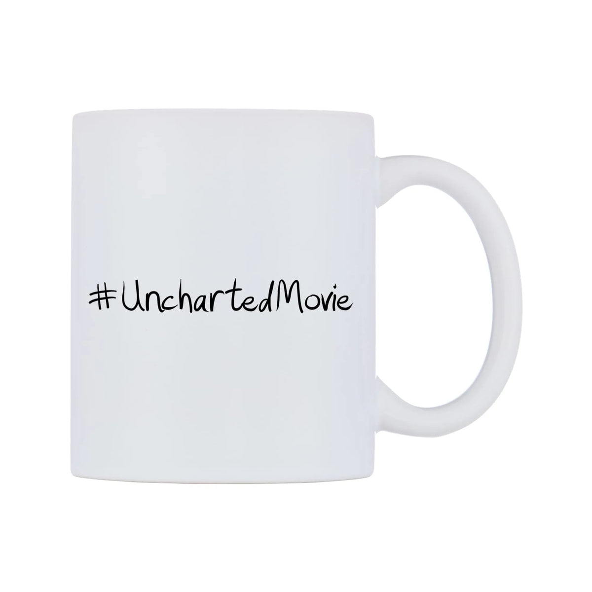 UnchartedMovie Mug — mug, left side, on a white background