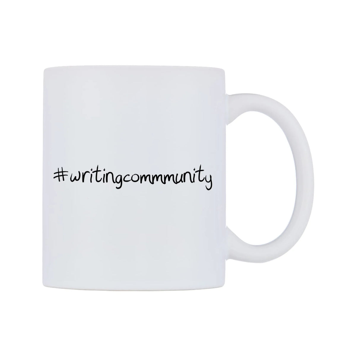 writingcommmunity Mug — mug, left side, on a white background
