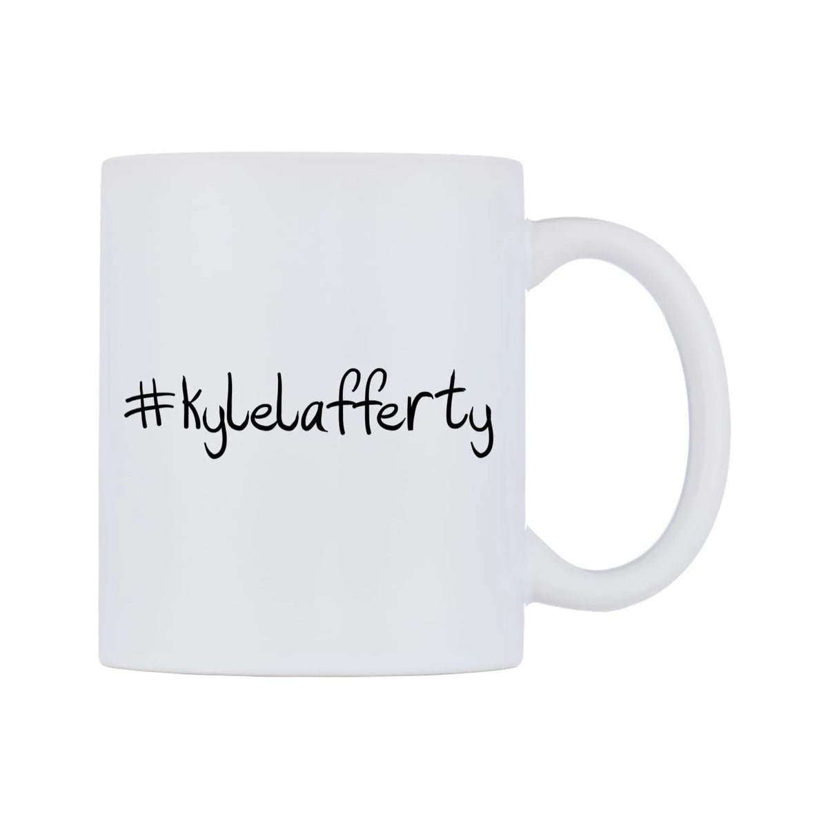 kylelafferty Mug — mug, left side, on a white background