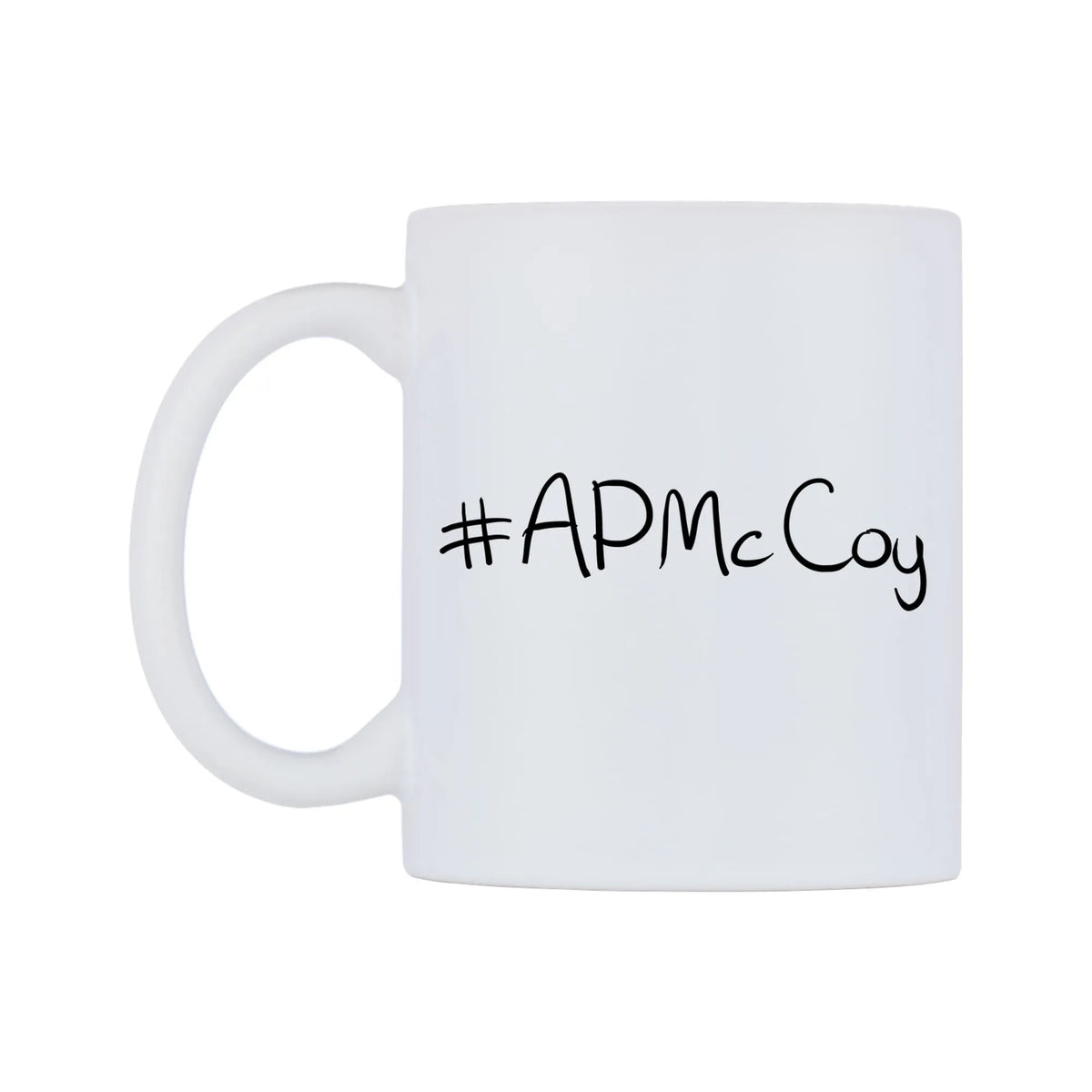 APMcCoy Mug — mug, right side, on a white background