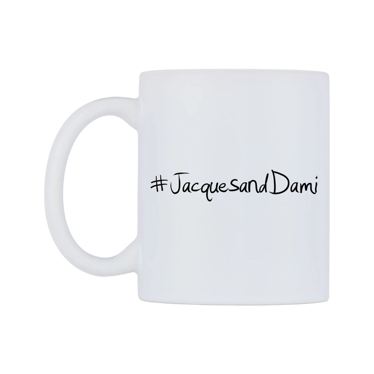 JacquesandDami Mug — mug, right side, on a white background