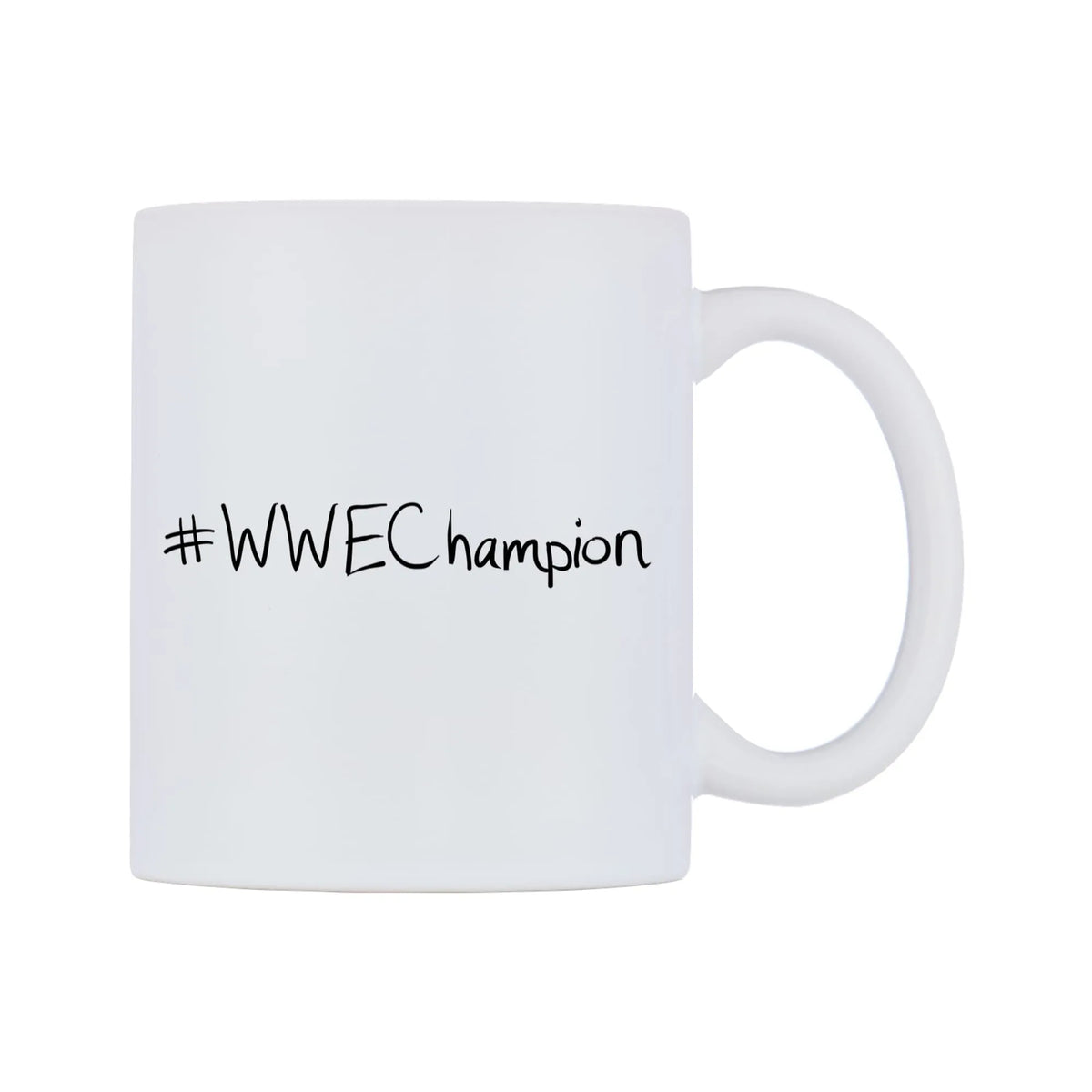 WWEChampion Mug — mug, left side, on a white background