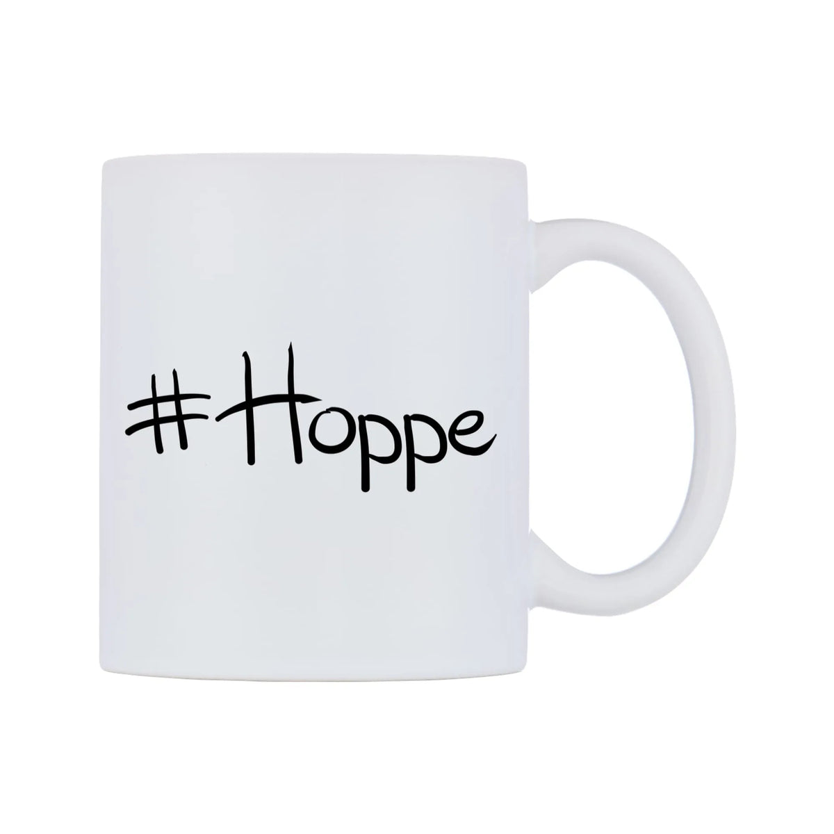 Hoppe Mug — mug, left side, on a white background