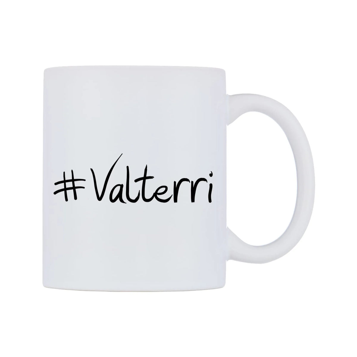 Valterri Mug — mug, left side, on a white background